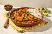 NOUVEAU! Mijoté de crevettes et okras