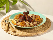 Assiette de poulet jerk 